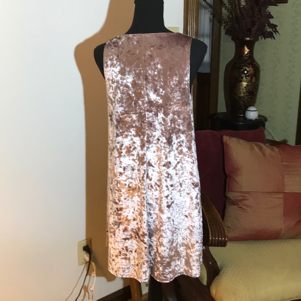 Beautiful Crushed Velvet Holiday Dress!